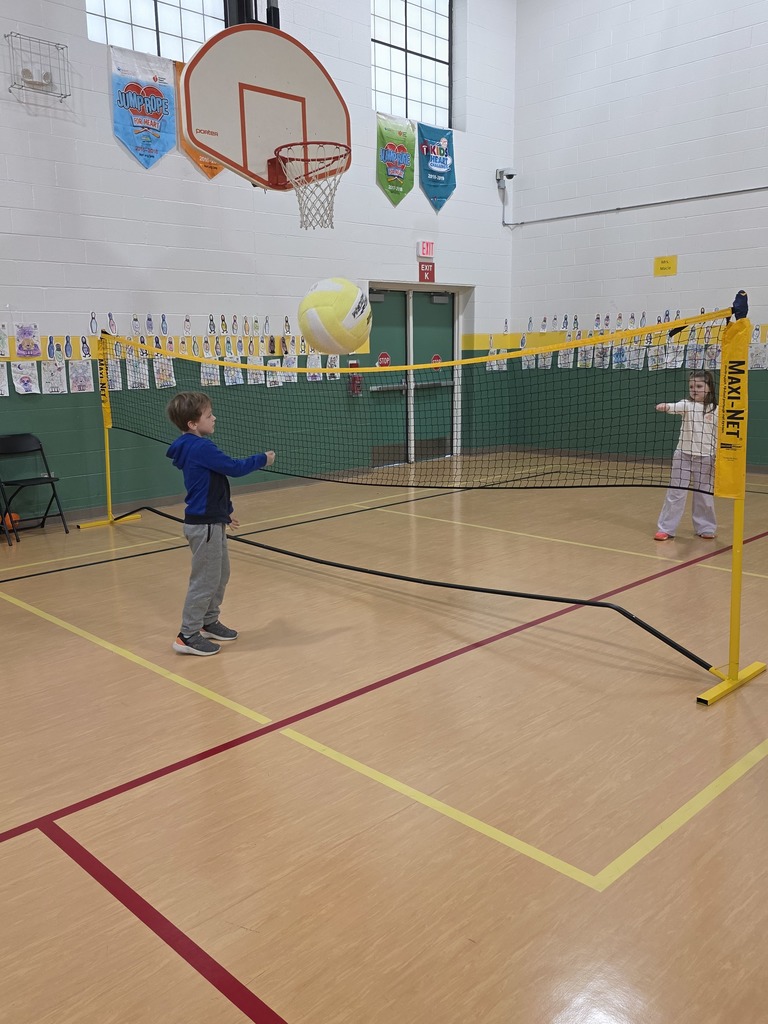 volleyball in PE