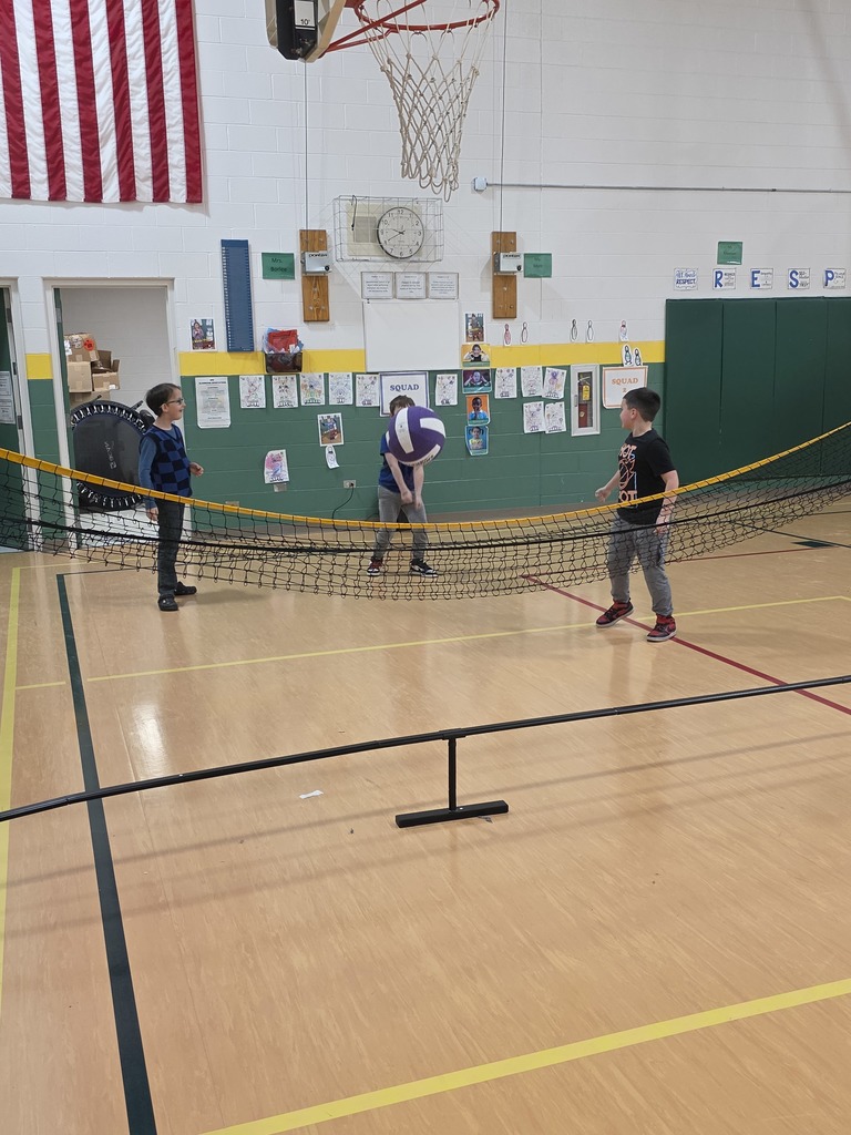 volleyball in PE