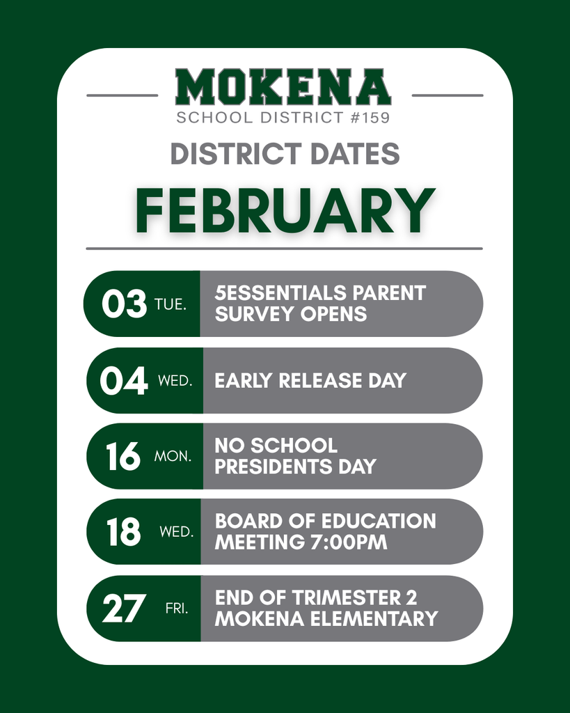february district dates