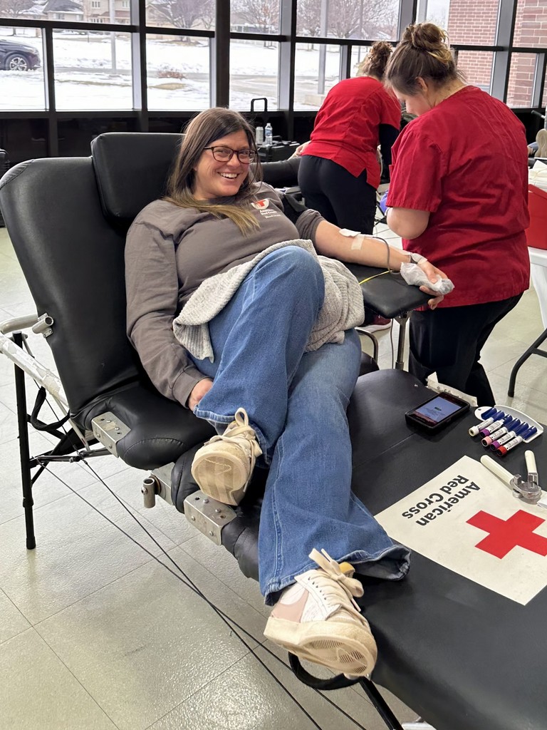 blood drive participant