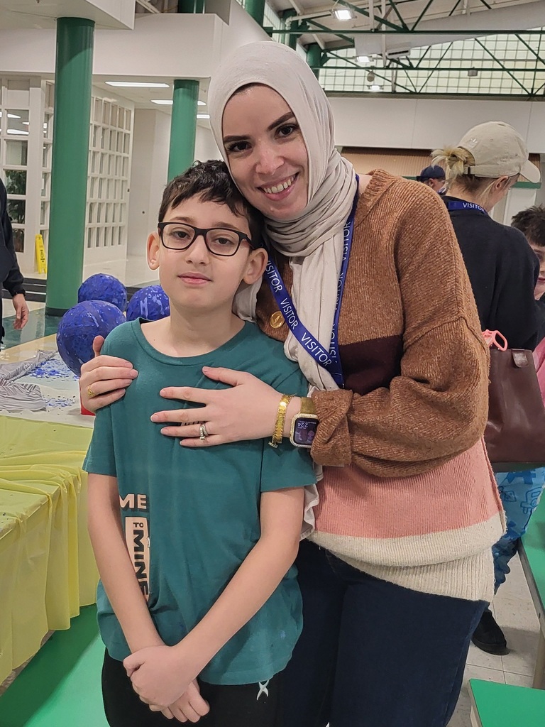 students making globes