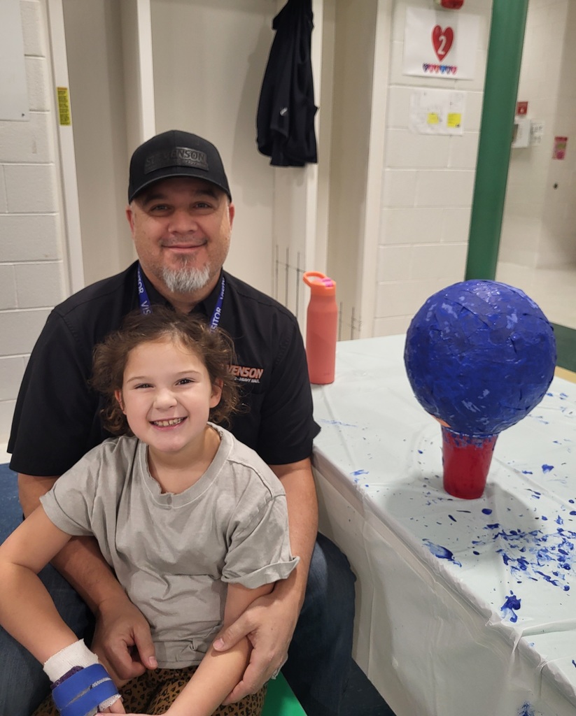 students making globes