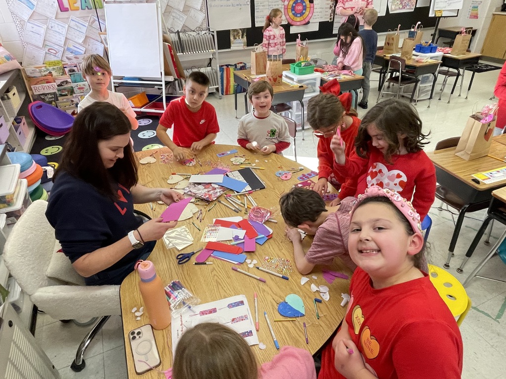 valentines day parties and students