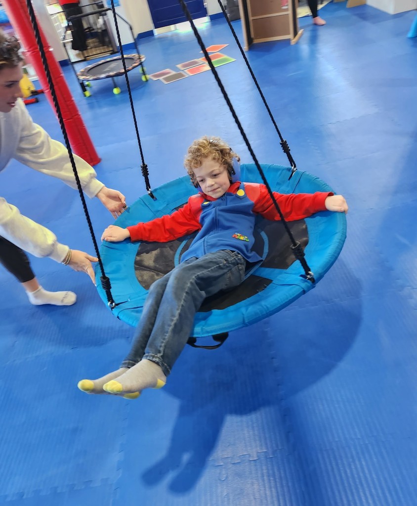 field trip playing on the play structures