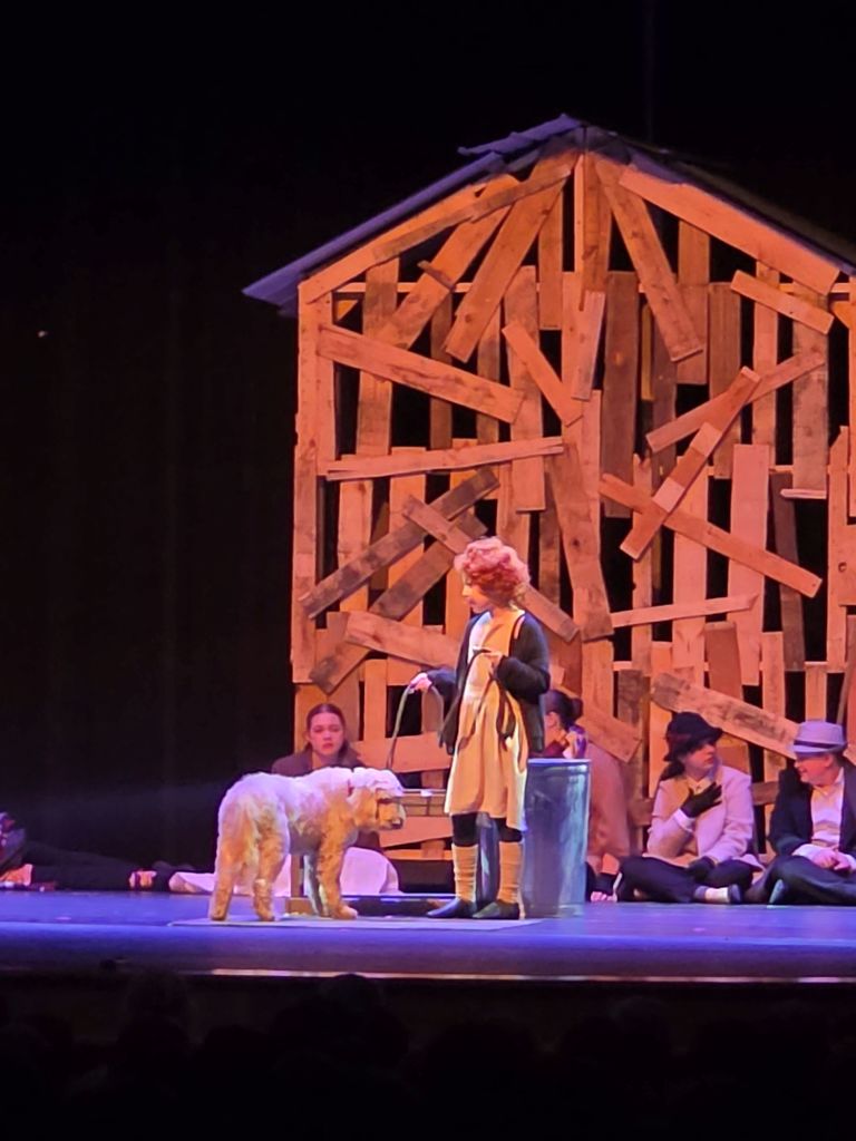 annie jr musical performers