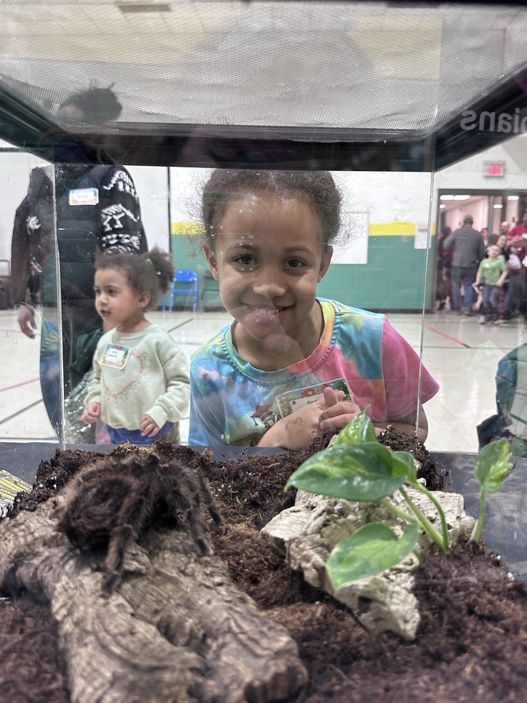 students participating in family night activities