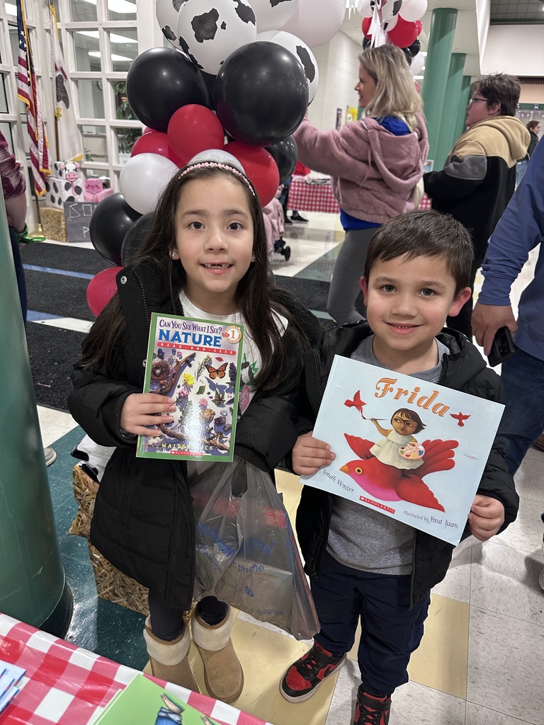 students participating in family night activities