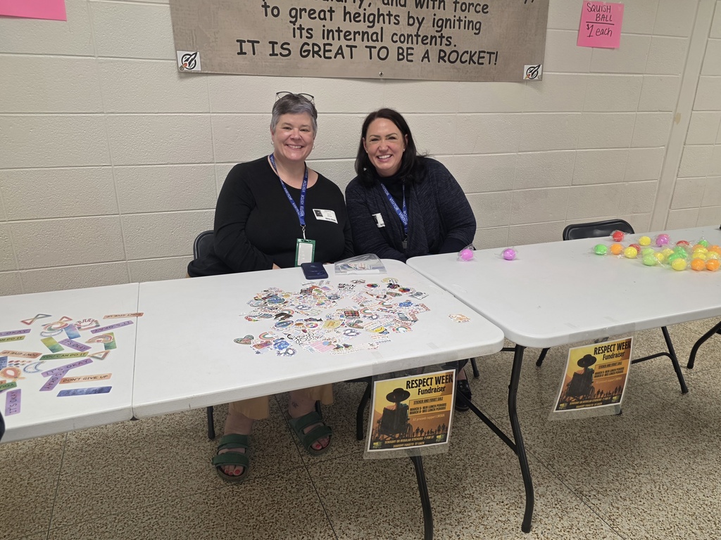 students with banner