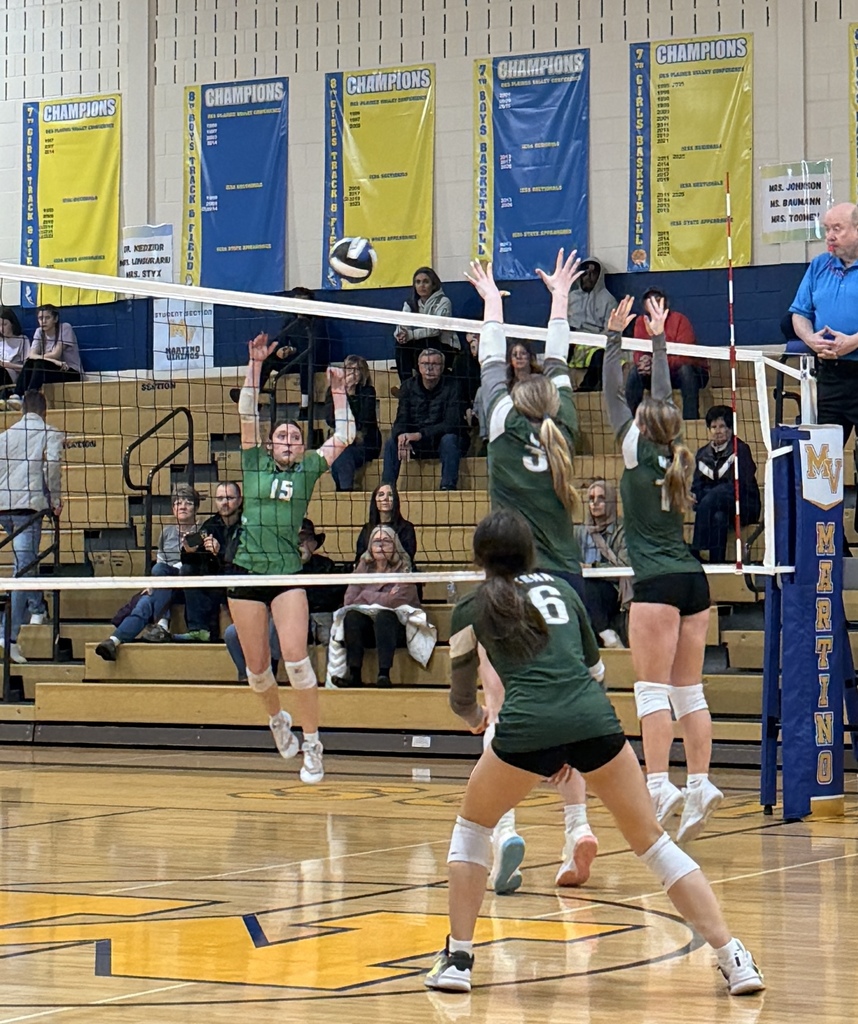 volleyball team playing a game