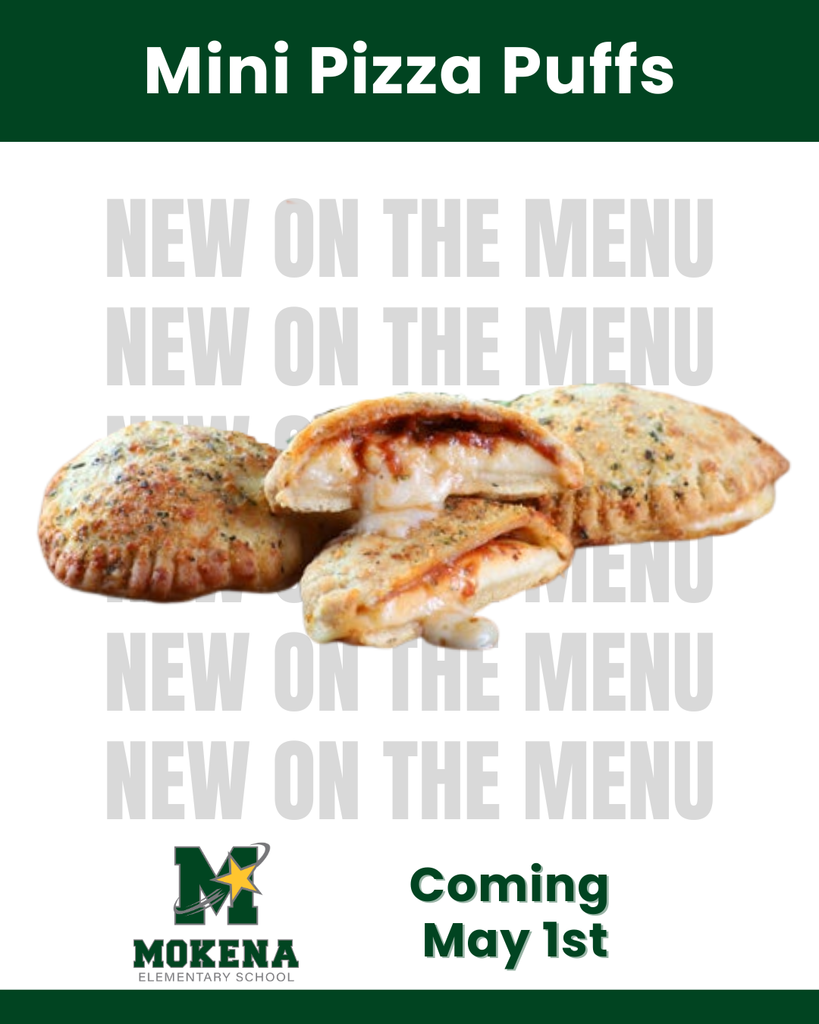 mini pizza puffs coming may 1st