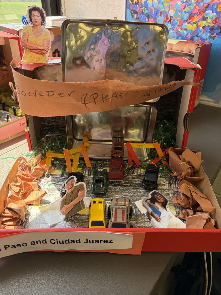 student southwest dioramas