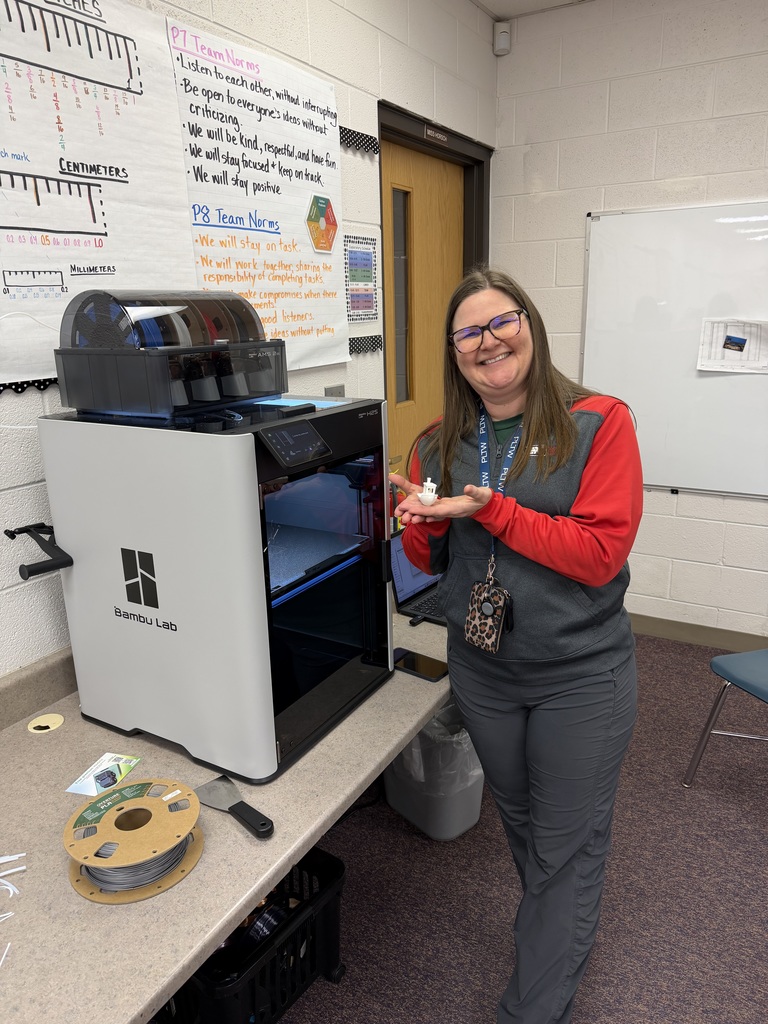 3d printer with teacher