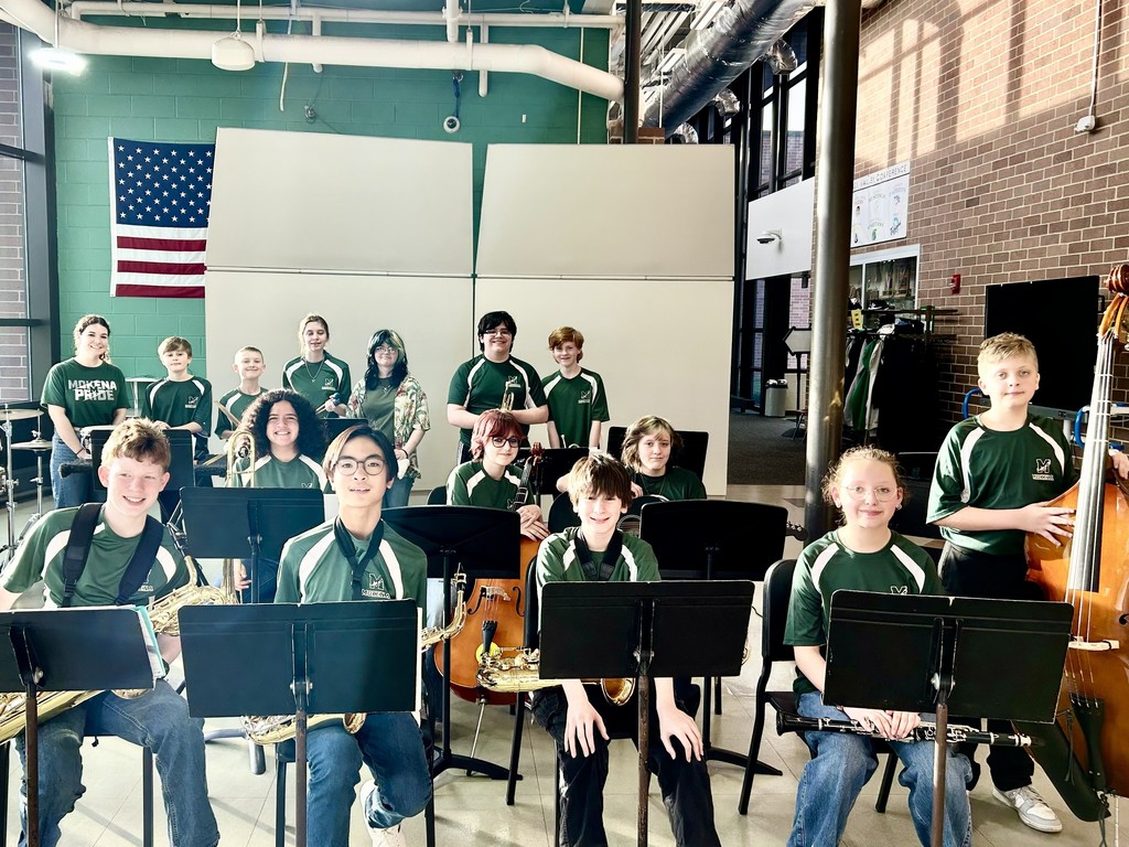 jazz band and percussion ensemble performing
