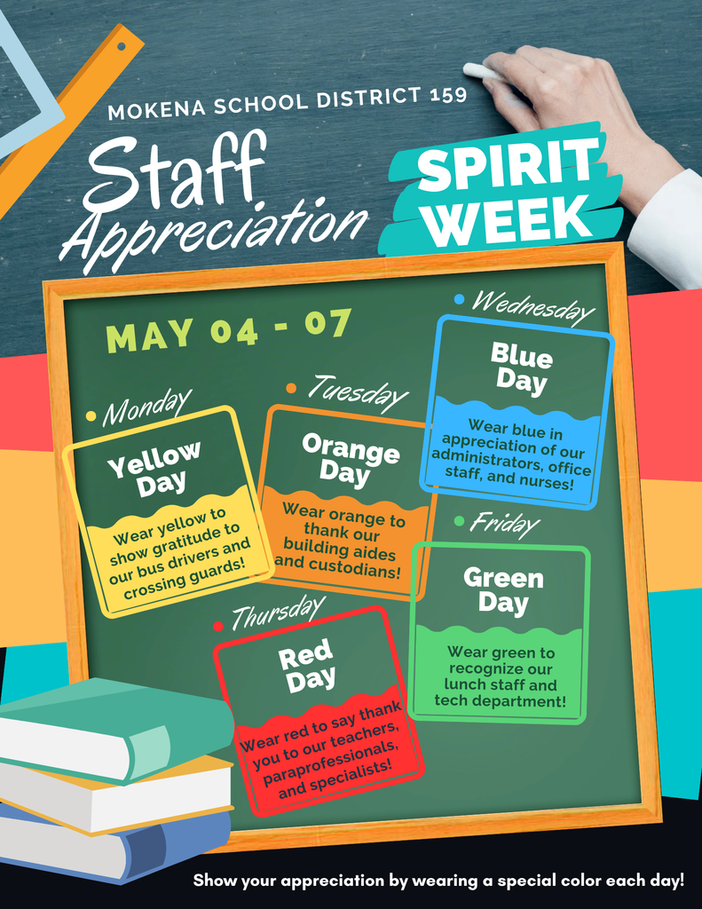 staff appreciation week colors