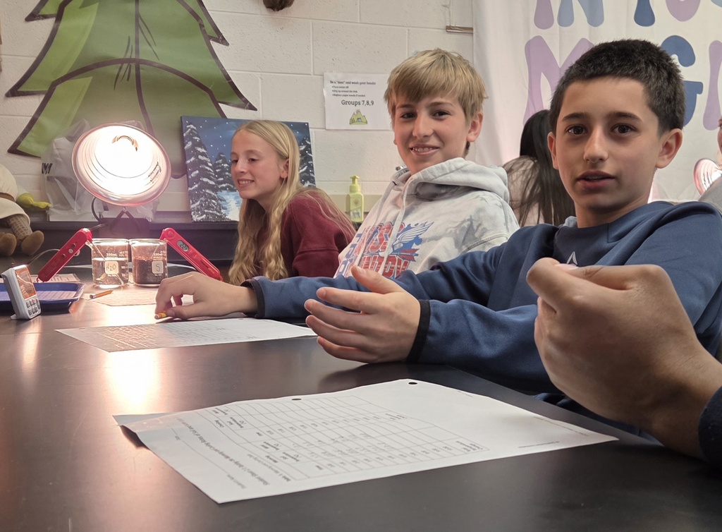 seventh grade science class