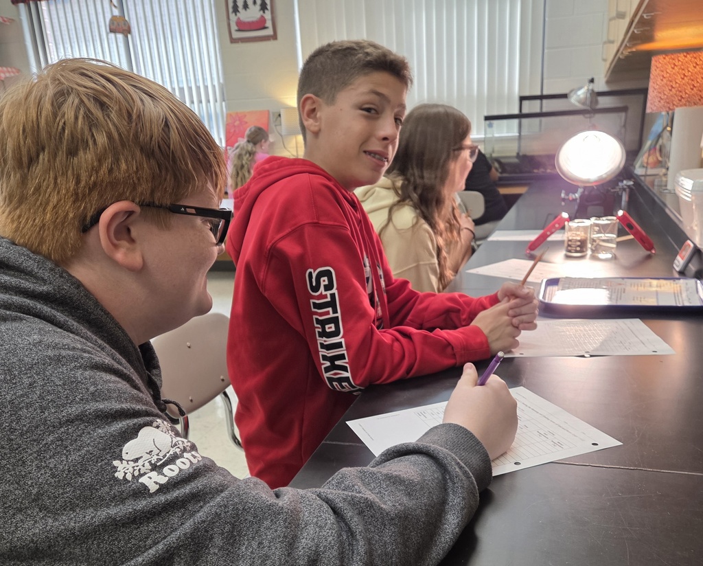 seventh grade science class