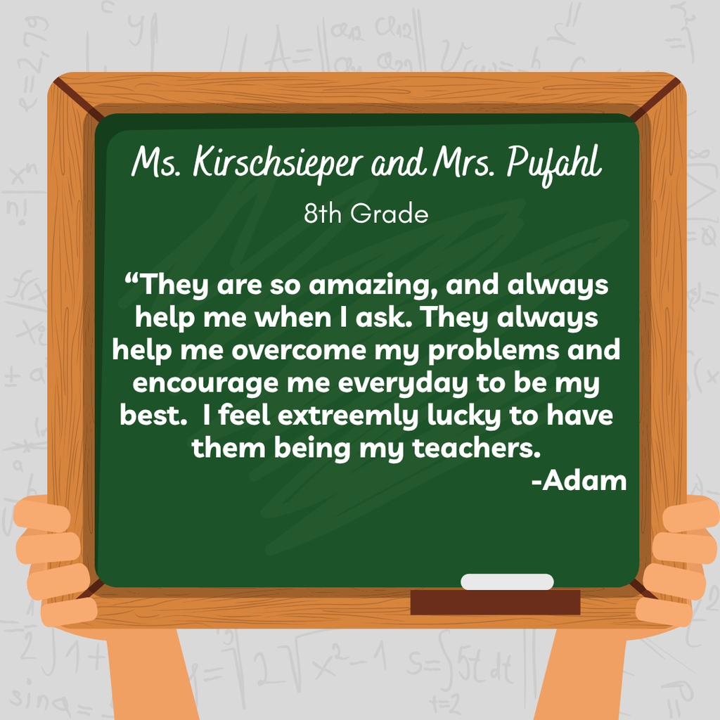 teachers shoutout
