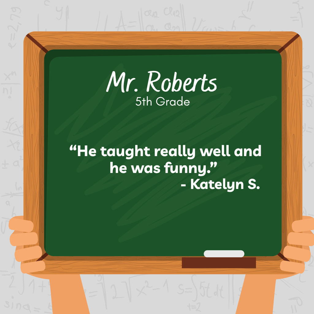 teacher shoutout