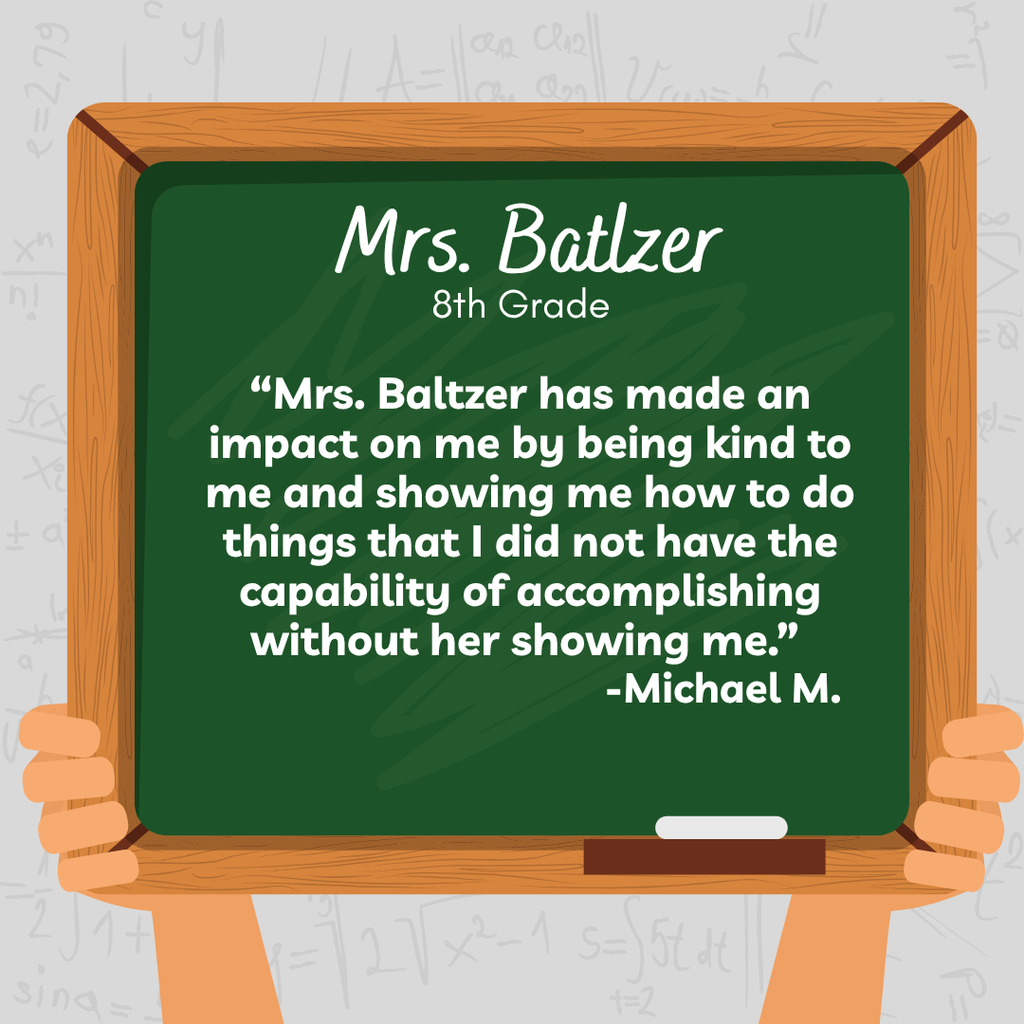 teacher shoutout