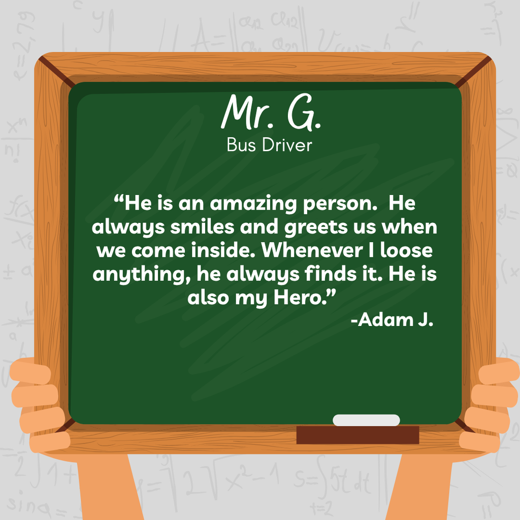 teacher shoutout