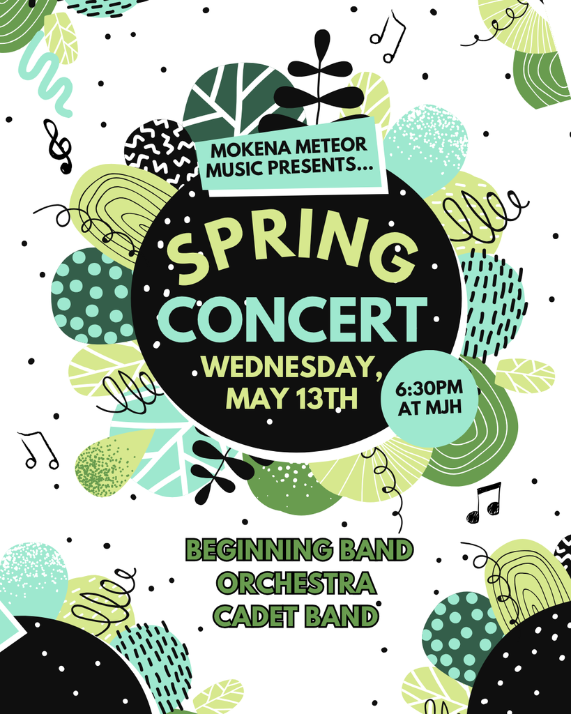 spring  concert flyer