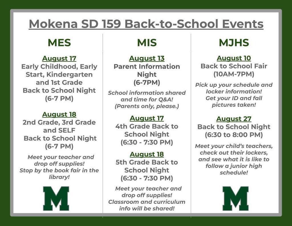 save the date for these events at mes, mis, and mjhs