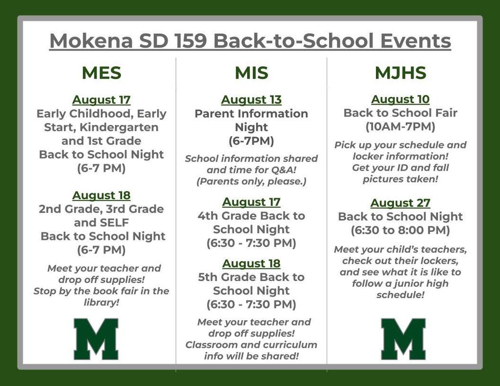 upcoming events