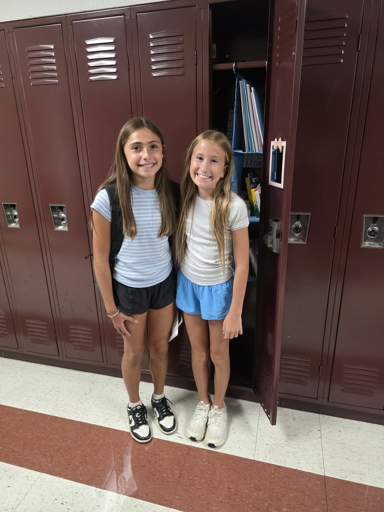 back to school fair students in hallways and gym