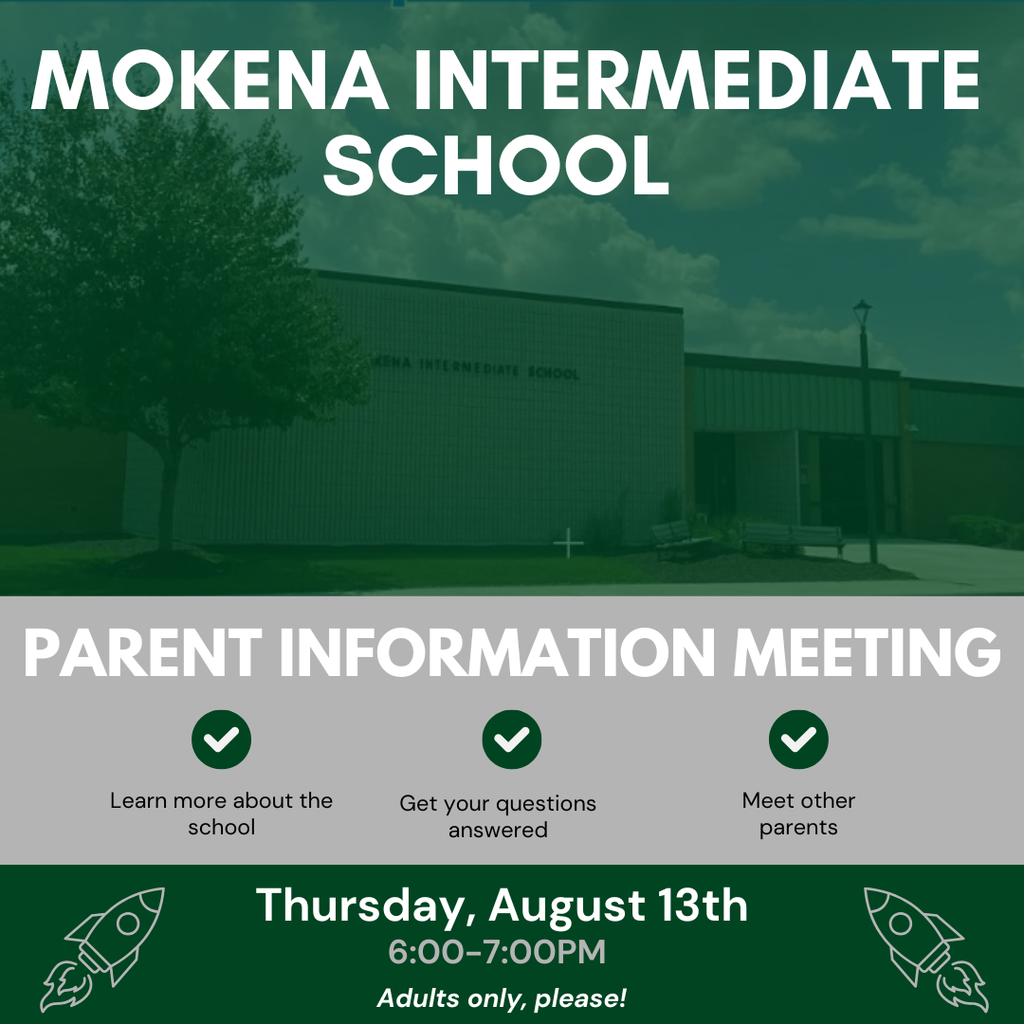parent information meeting flyer
