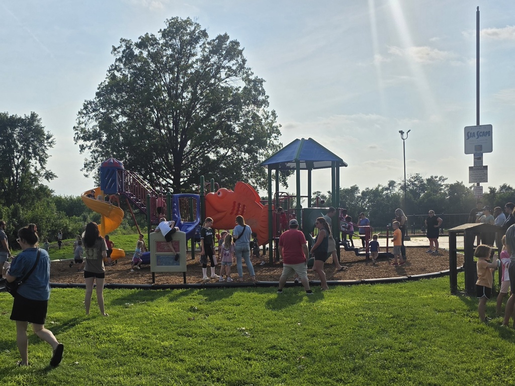 kindergarten students at playdate