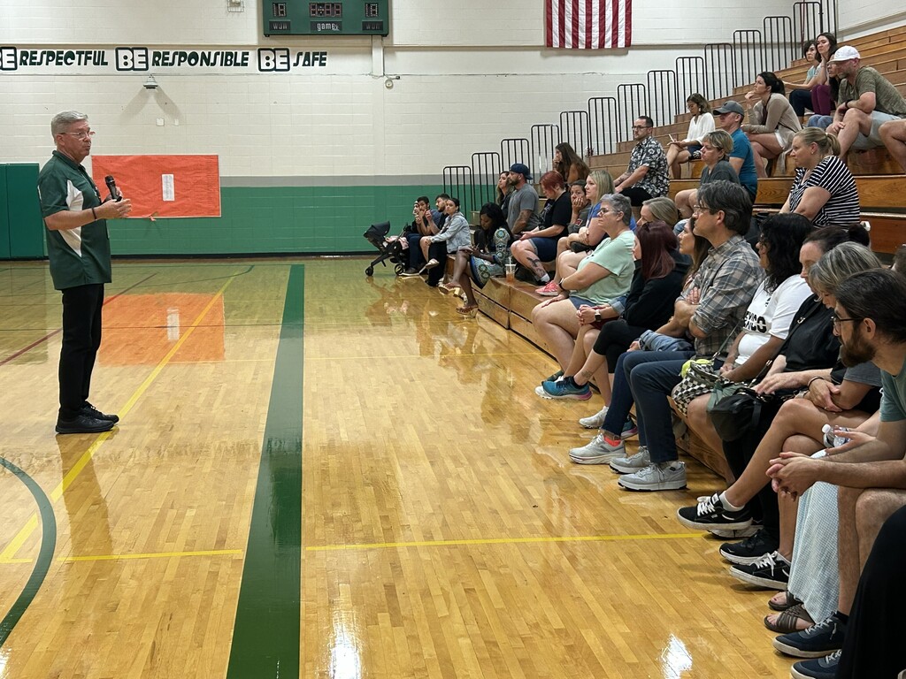 parents at the information night