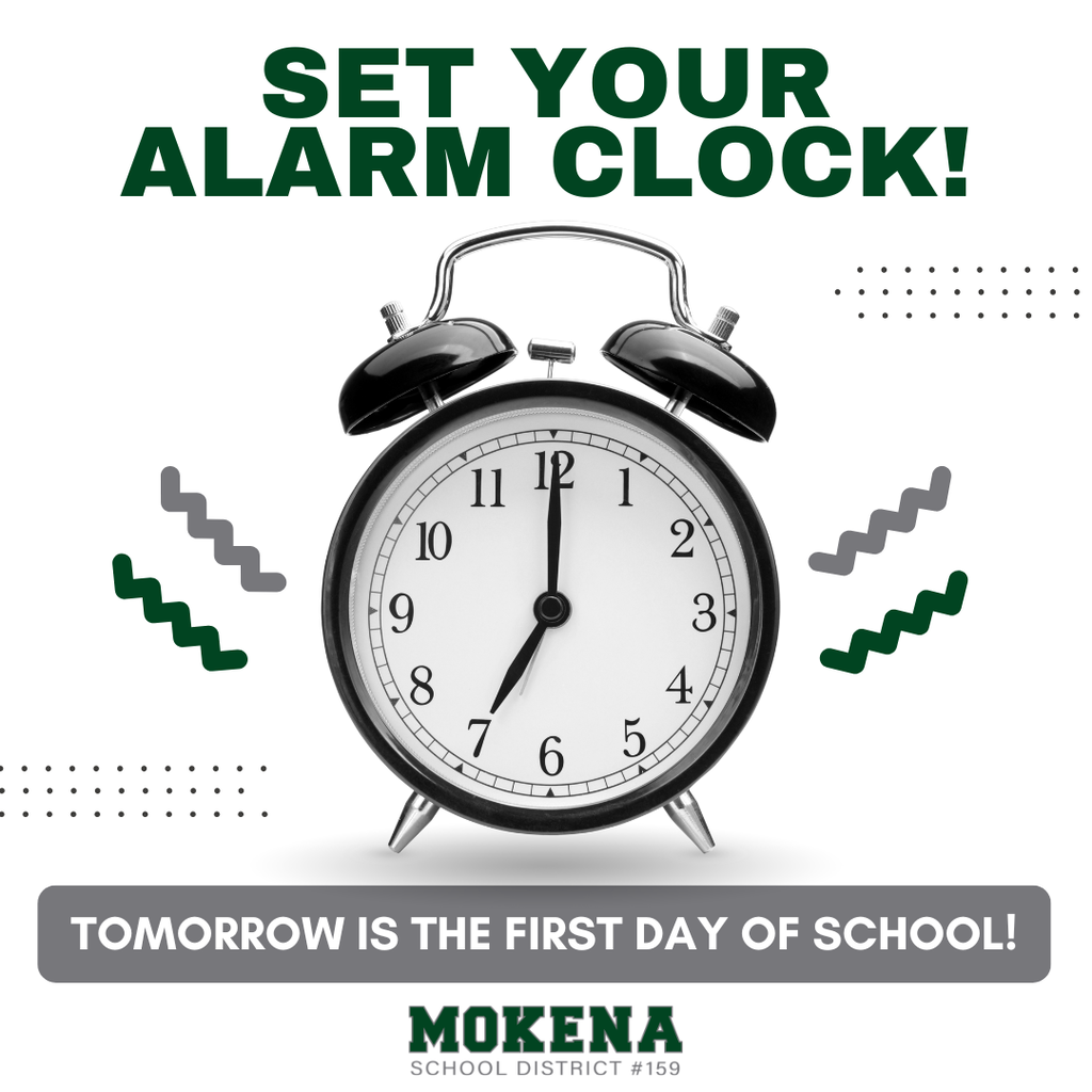 first day is tomorrow!