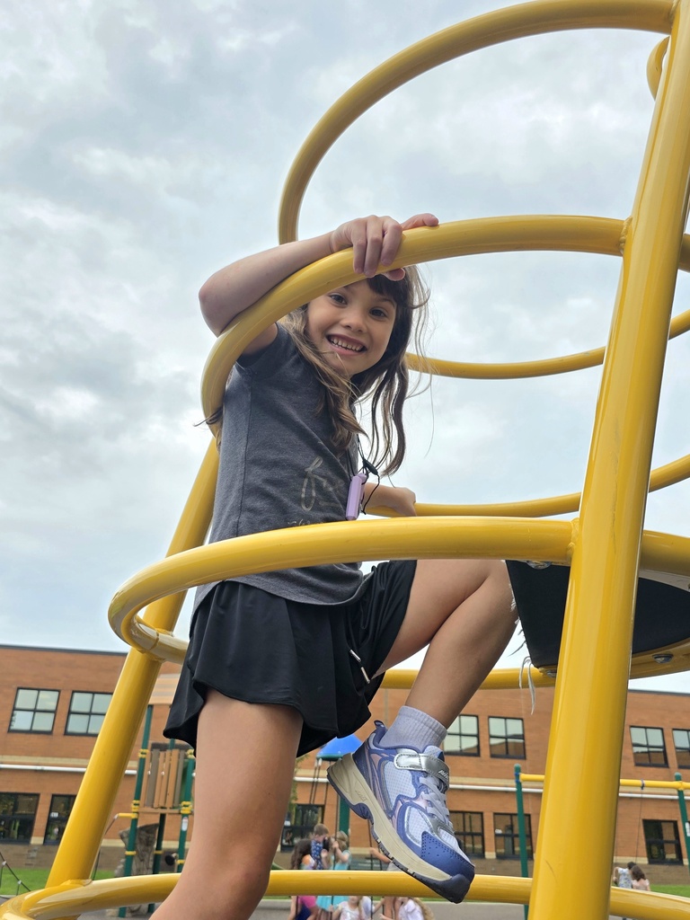 students playing on playground at recess