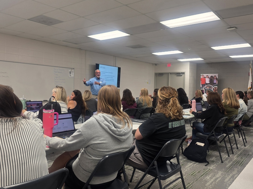 teachers receiving training