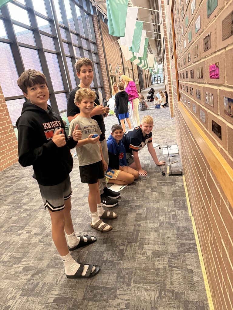 students calculating speed