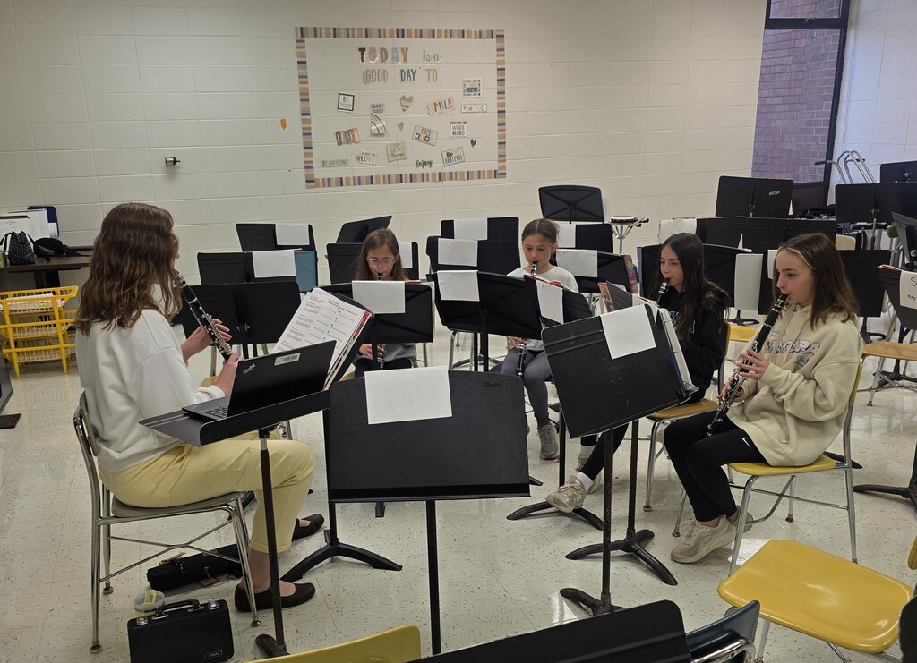band students in sectionals