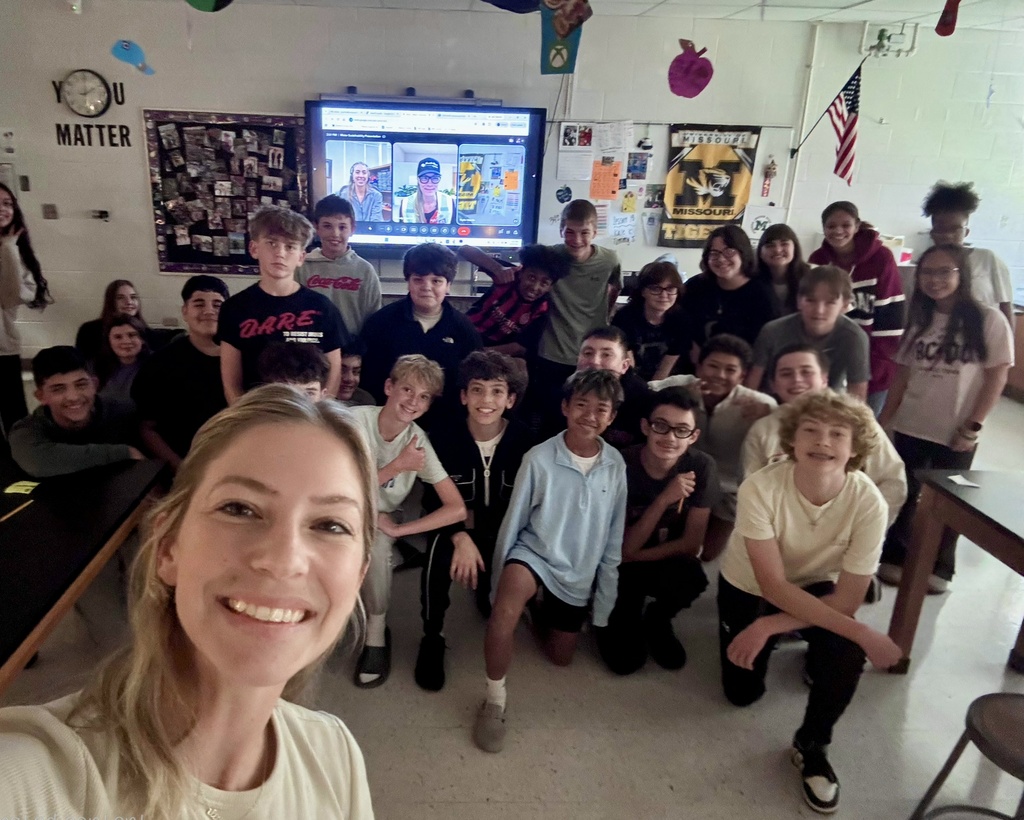 virtual presentation and students