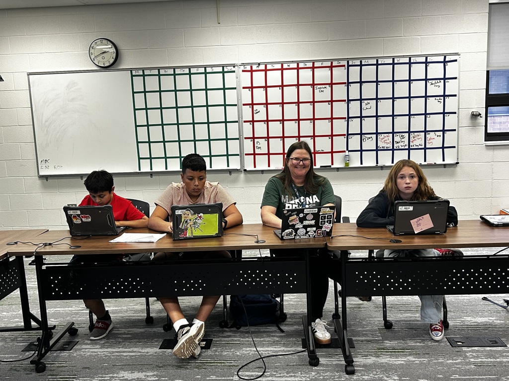 Meteor broadcasting club working on the announcements