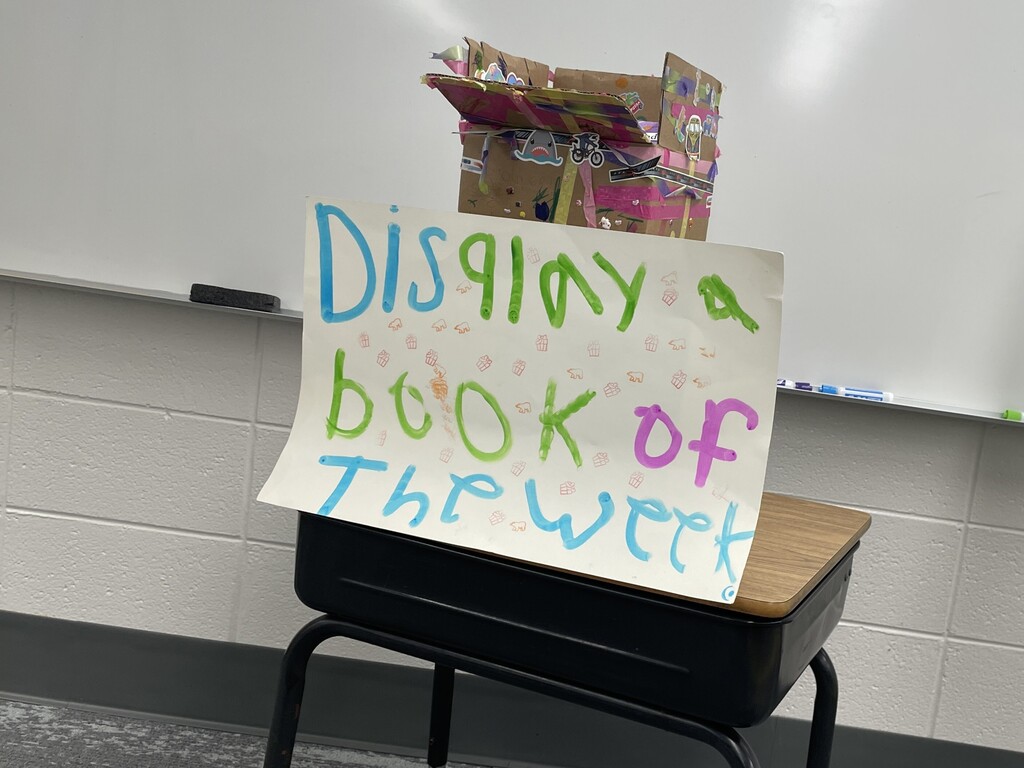 first grade students sharing their magnificient things