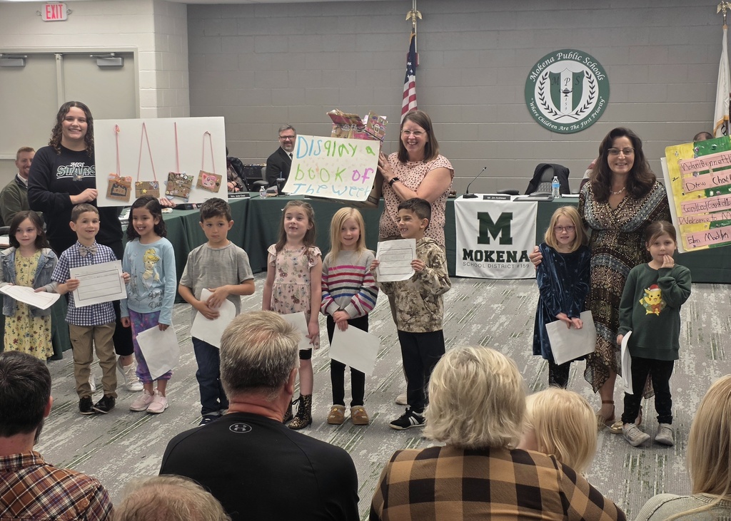 first grade students sharing their magnificient things