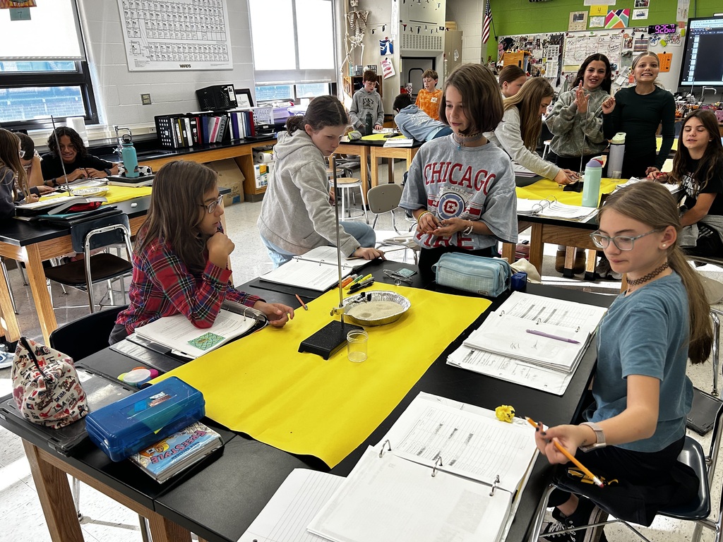 students measuring gravitational pull