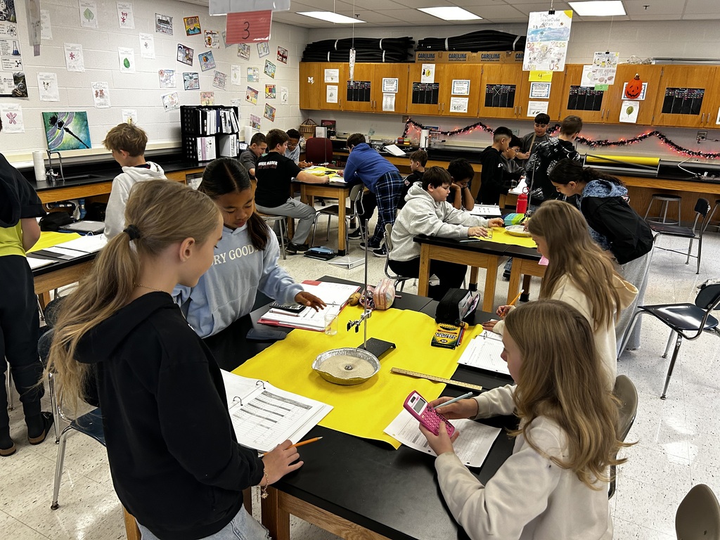 students measuring gravitational pull