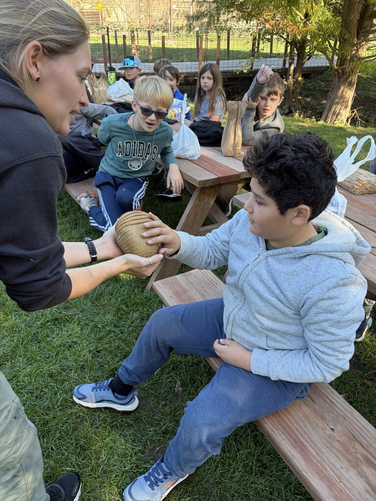students on the field trip