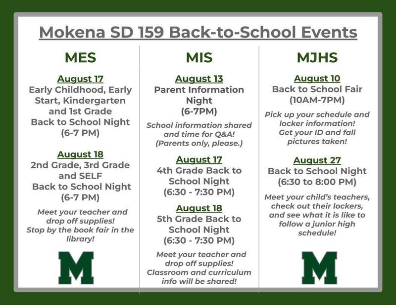 back to school events