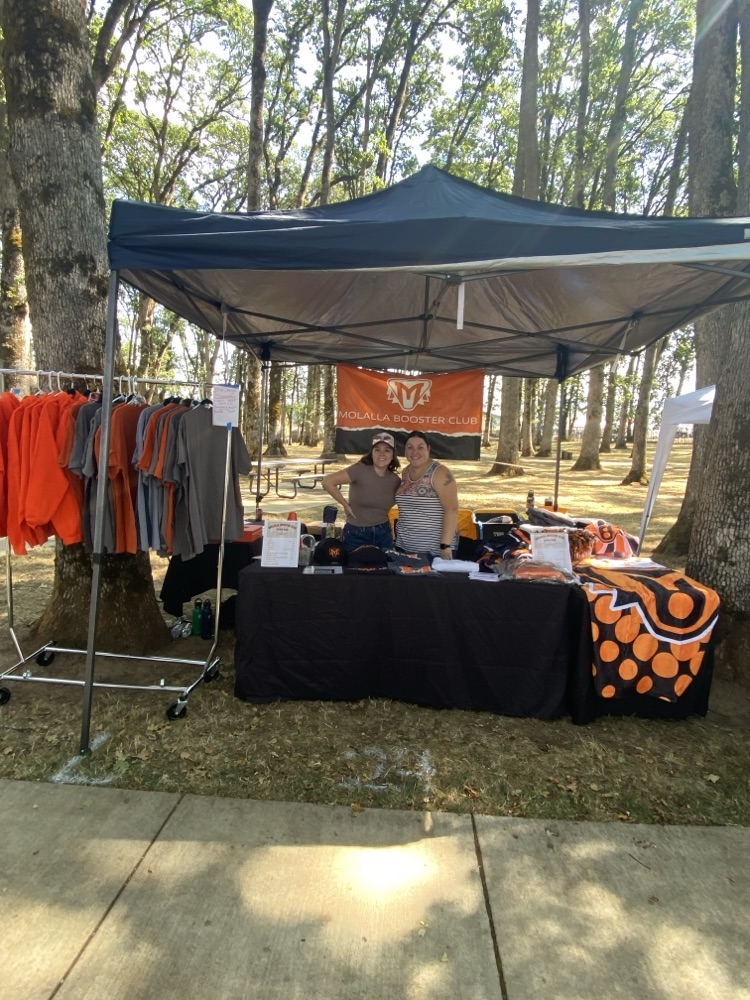 Molalla Booster Club Booth