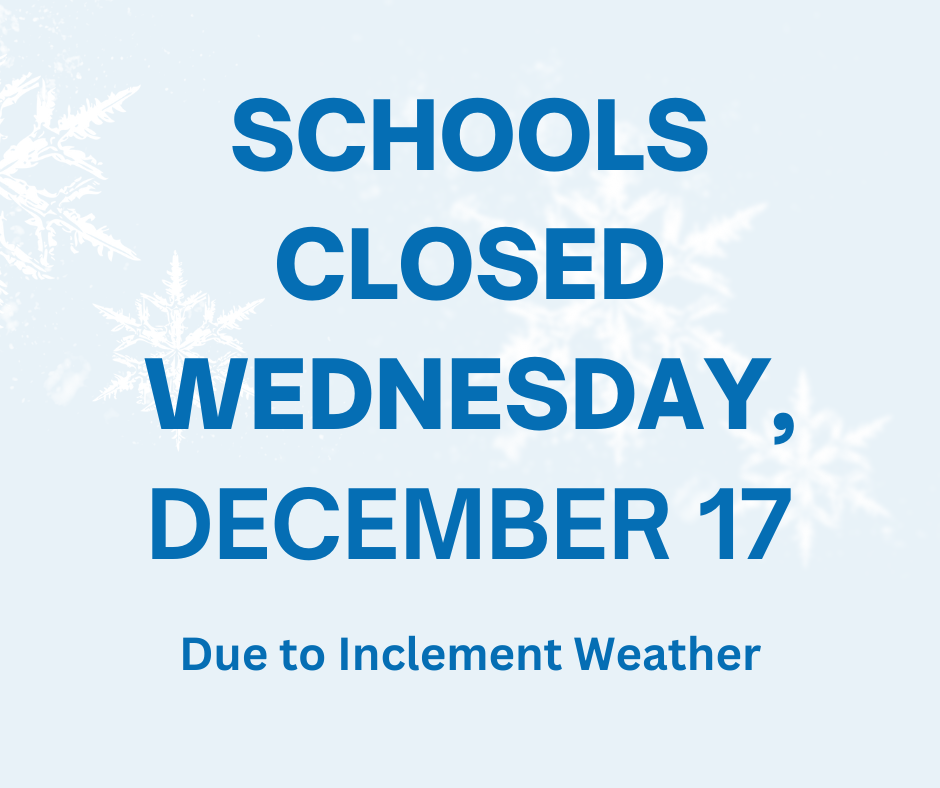 Closed Wednesday, 12/17