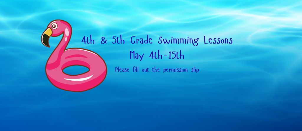 Graphic for swimming lessons