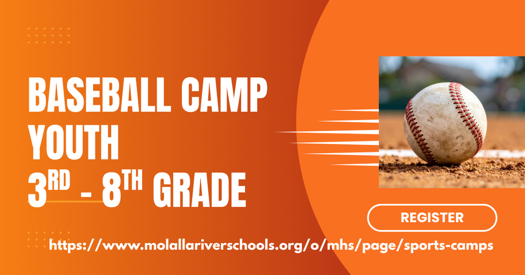 Baseball Camp 3rd - 8th Graders