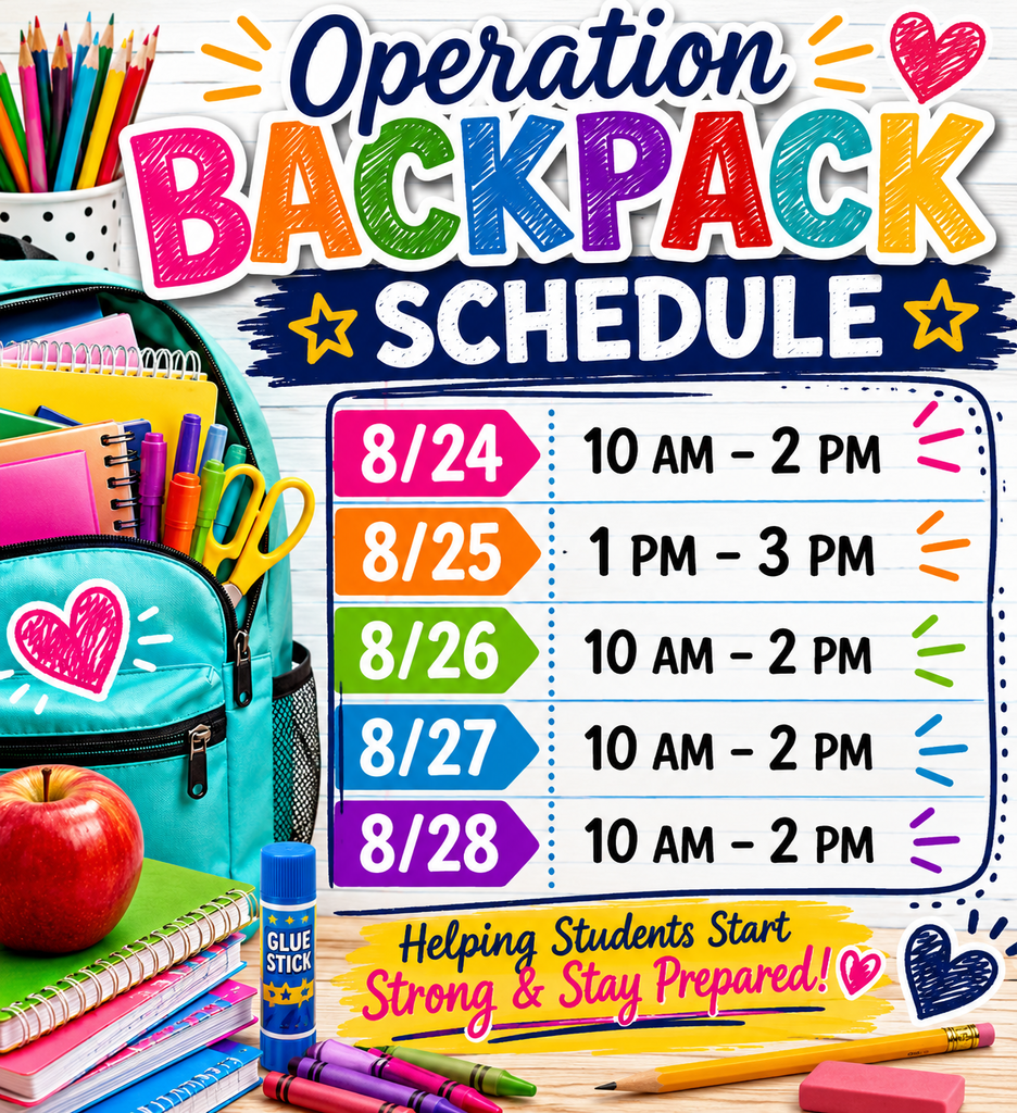 operation backpack schedule