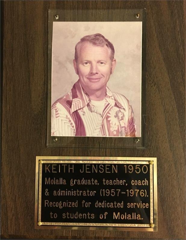 Coach Jensen Molalla High Athletics Hall of Fame